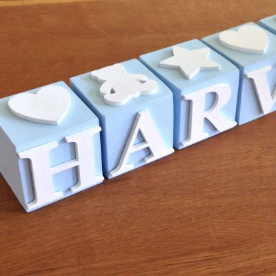 Wooden Name Block